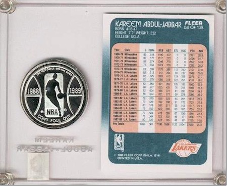 Click here to view front - Kareem Abdul-Jabbar